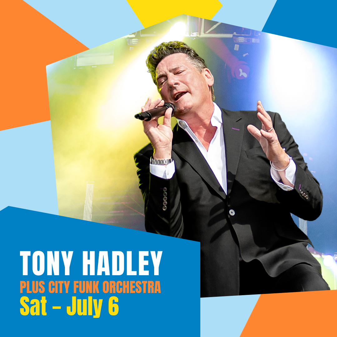TONY HADLEY plus City Funk Orchestra, Saturday 6 July 2024