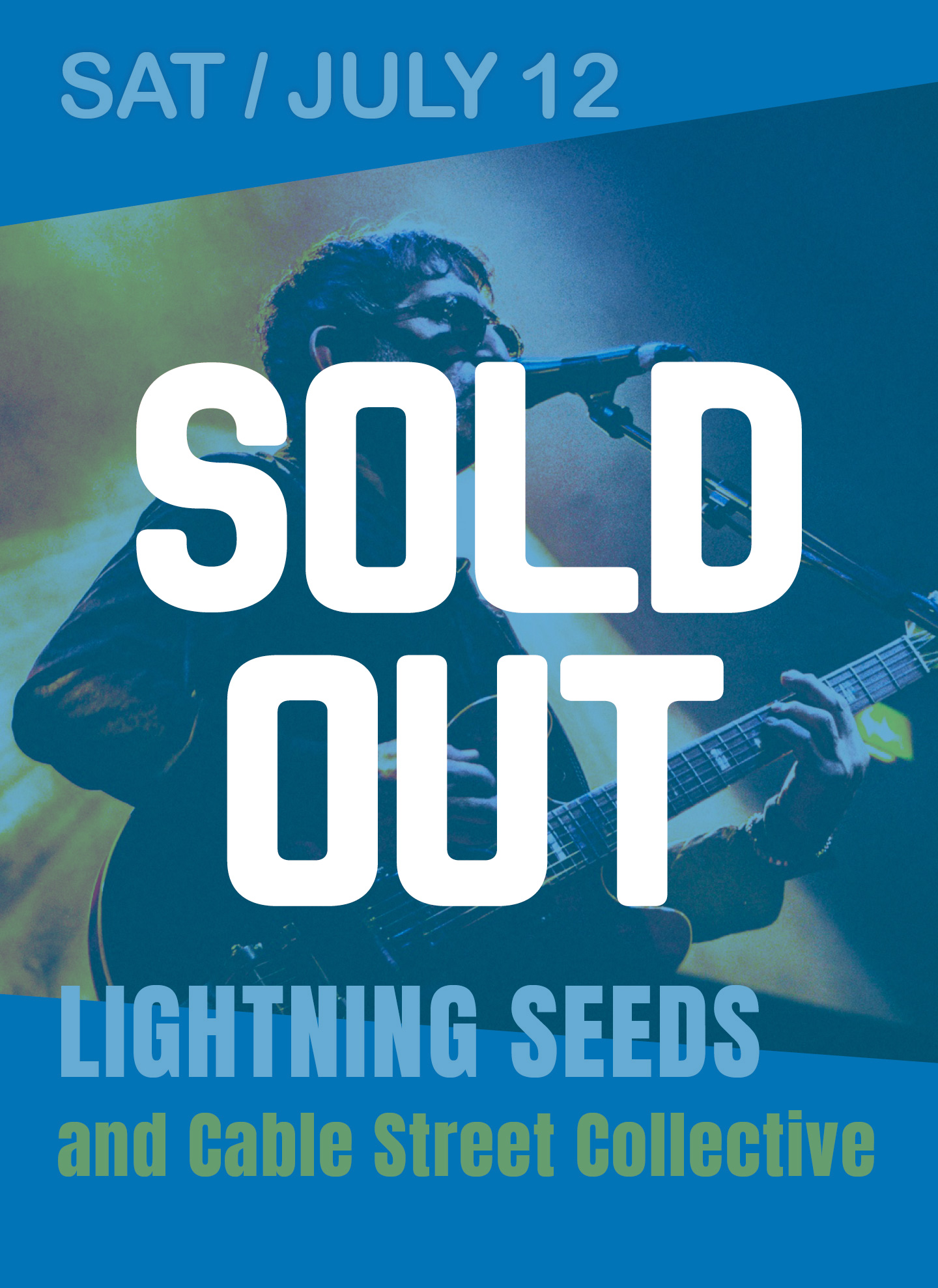 LIGHTNING SEEDS and Cable Street Collective, Saturday 12 July 2025