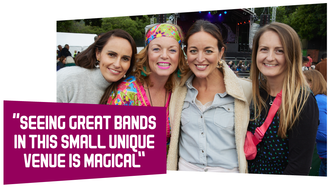 “Great live music without the stress of a big concert”