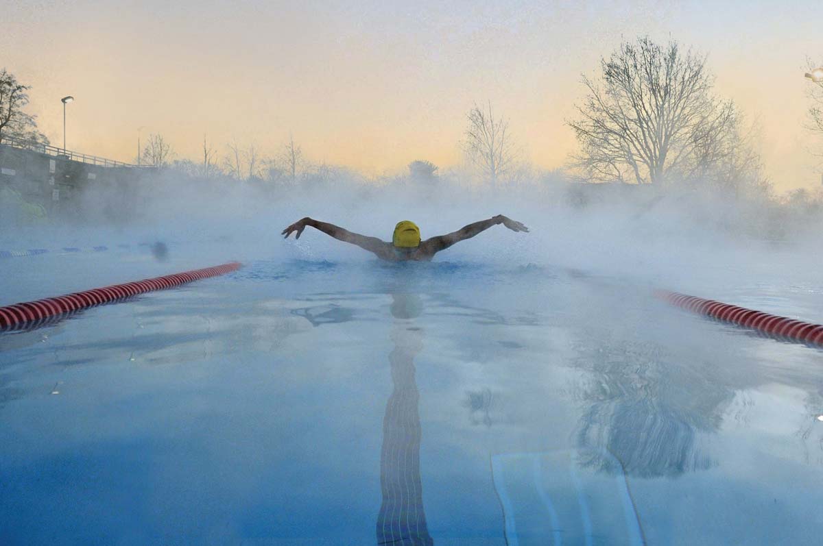 Autumn at Hampton Pool