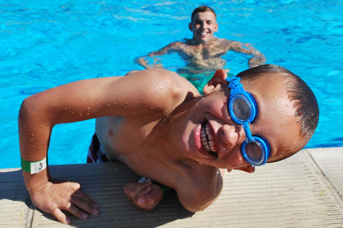 Swimmer at Hampton Pool