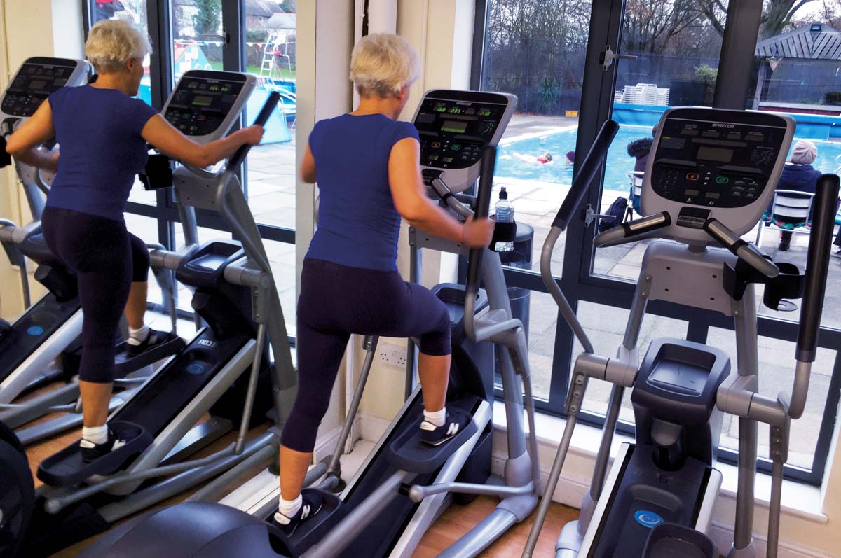 Poolside Gym