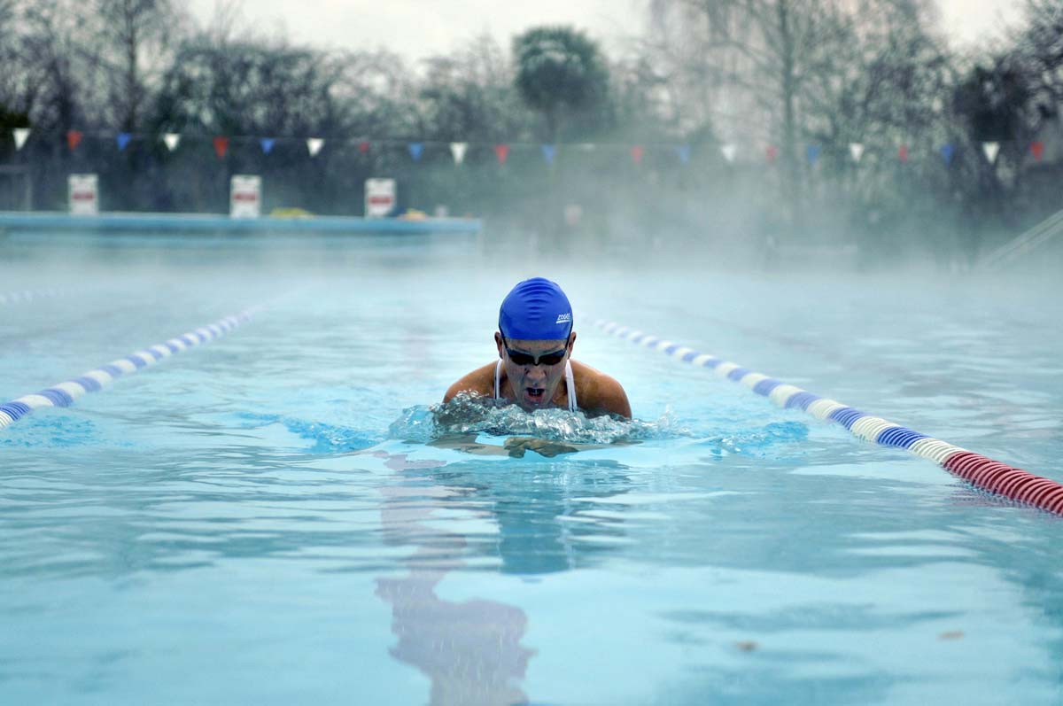 Open air swimming