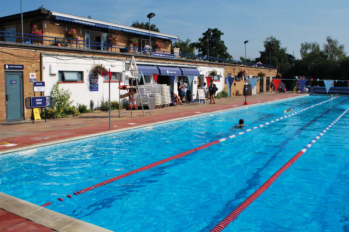 Summer at Hampton Pool