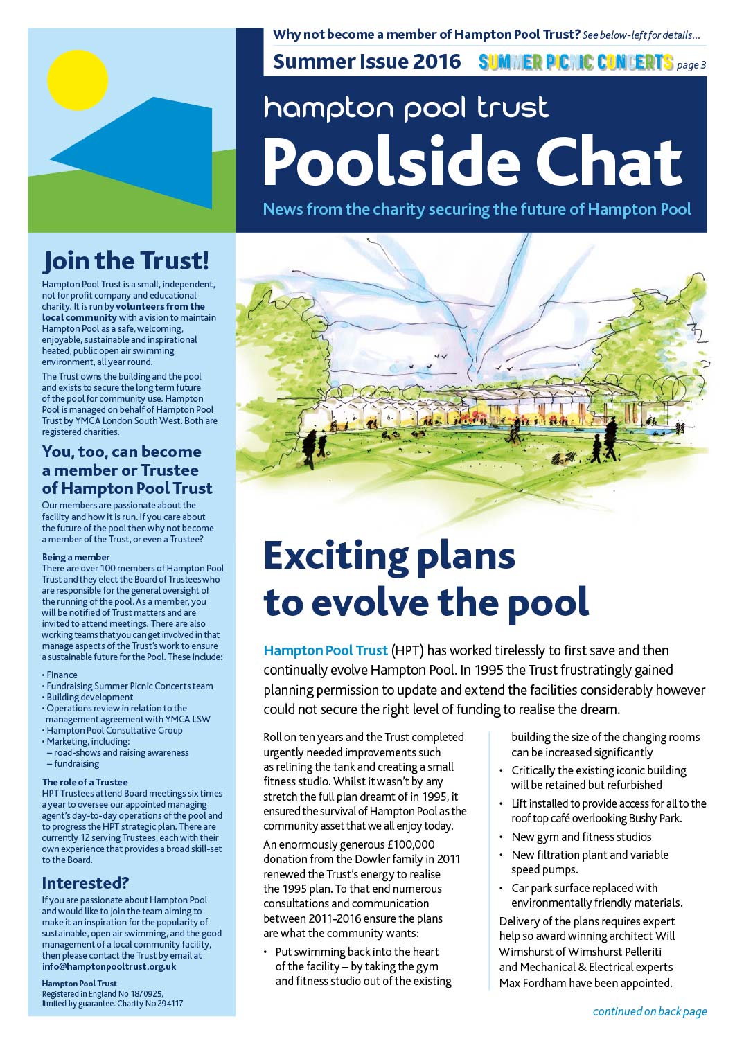Poolside Chat Newsletter Summer 2016