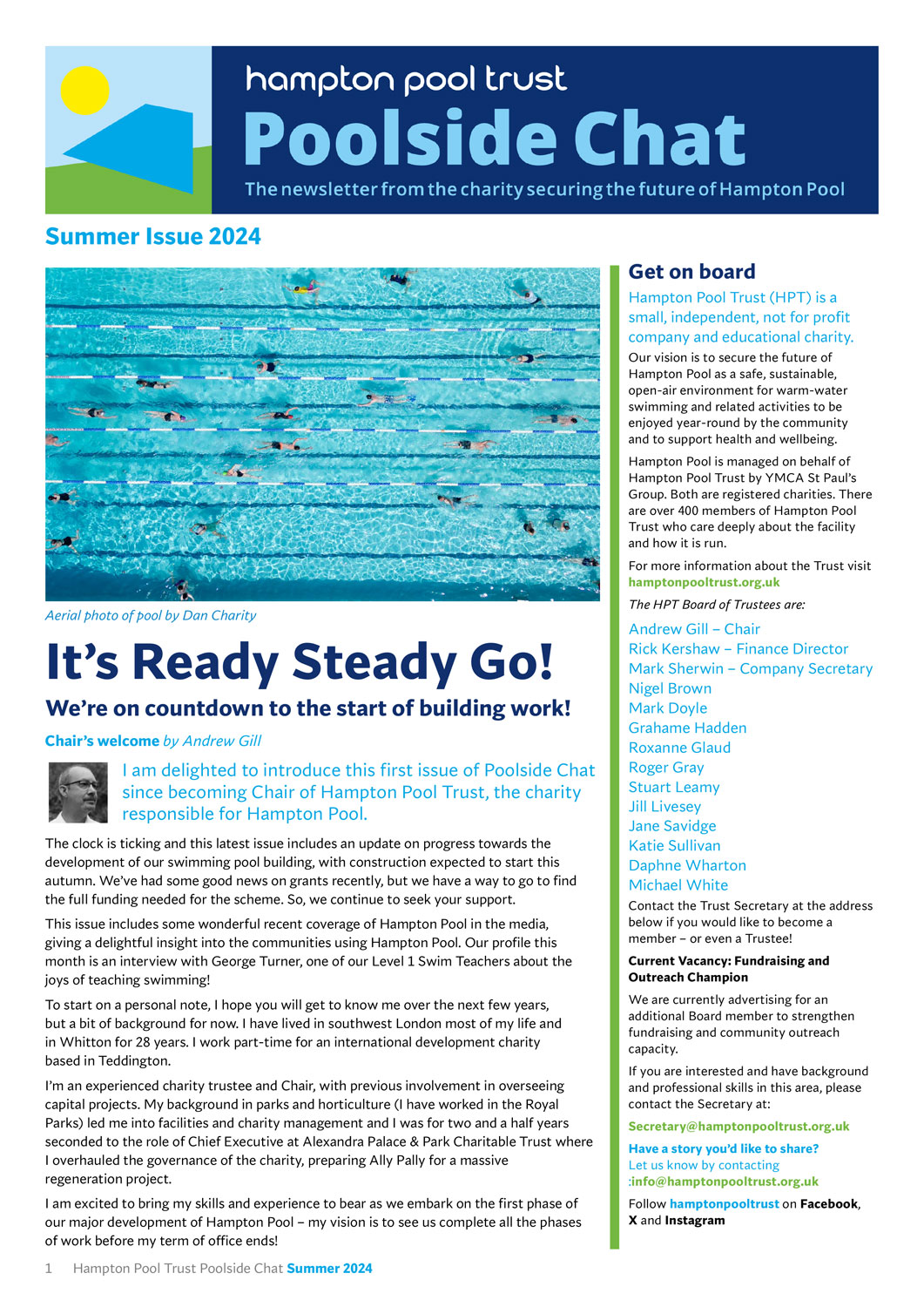 Poolside Chat Newsletter Summer 2024