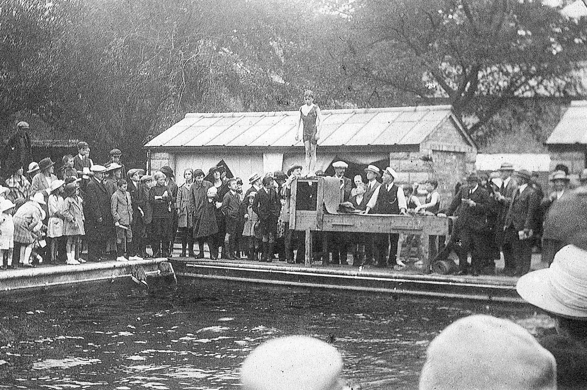 Opening day in 1922